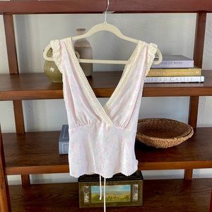 Aritzia Silk Top